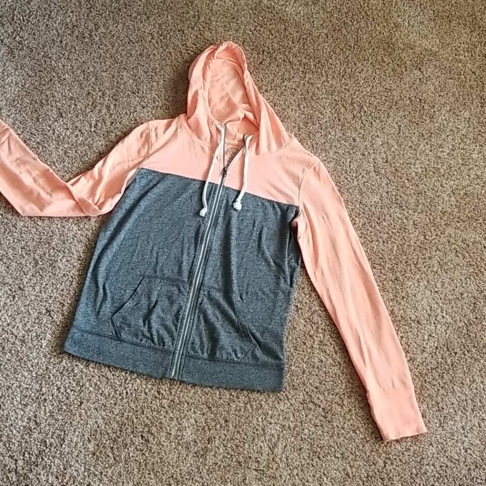 Juniors zip up hoodie
